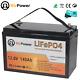 Lifepo4 Lithium-iron 12v 140ah Phosphate Battery For Deep Cycle Rv Solar System