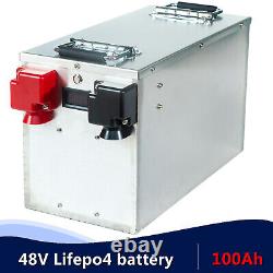 LiFePo4 48V 100AH large capacity lithium iron phosphate battery for RV EV solar