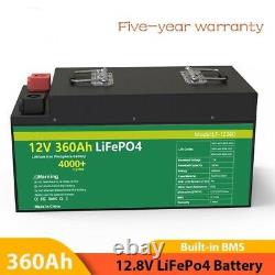 LiFePo4 Battery Pack 12V 320ah 360AH 12V Lithium Iron Phosphate 4S 250A BMS