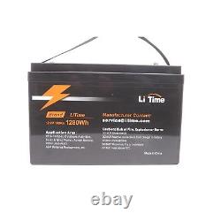 LiTime 12V 100Ah LiFePO4 Lithium Iron Phosphate Battery 1280Wh