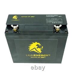 Lion Energy Safari UT 250 12V 20Ah Lithium Iron Phosphate (LiFePO4) Battery