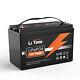 Litime 12v 100ah Lifepo4 Lithium Battery 100a Bms For Rv Trolling Motor Used
