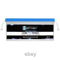 Mighty Max ML200-12LI 12V 200AH LiFePO4 Deep Cycle Lithium Rechargeable Battery