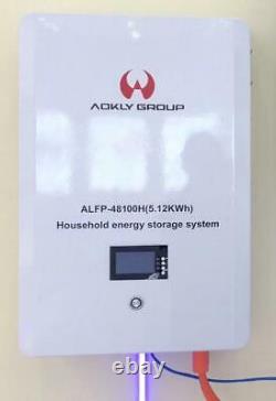 Moll Power Solar Battery 5.12KWH 48V 100Ah Lithium LifePo4 Powerwall