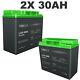 New 12v 100ah Lifepo4 Lithium Iron Phosphate Deep Cycle Rechargeable Battery Lot