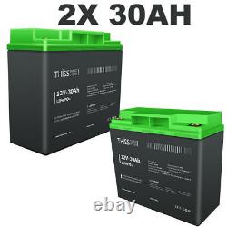 NEW 12V 100Ah LiFePO4 Lithium Iron Phosphate Deep Cycle Rechargeable Battery lot