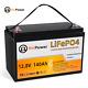 New Lifepo4 12v 140ah Lithium Battery Deep Cycle For Rv Marine Off-grid Solar