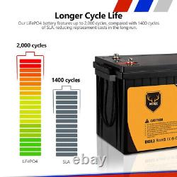 NEW LiFePO4 12V Deep Cycle Battery MOBI 300AH LiFePO4 Lithium Iron Phosphate