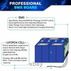 PIONERGY 12V 200Ah Plus LiFePO4 Lithium Iron Deep Cycle Rechargeable Battery RV