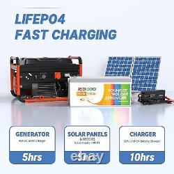 Redodo 24V 200Ah LiFePO4 Lithium Battery 200A BMS 5120Wh Energy 4000-15000 Cycle