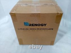 Renogy 12V 50Ah LiFePO4 Lithium Battery, Lithium-Iron Phosphate Solar Battery