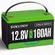 Sokerdy 12v 160ah Lifepo4 Lithium Battery Built-in Bms For Rv Off-grid Solar