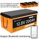 Smart Bleutooth Monitoring 12v 200ah Lifepo4 Lithium Iron Phosphate Battery Rv