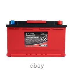 Special sale 1800CA LiFePo4 Lithium-iron Car Batteries Group H7 Built-in BMS