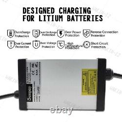 US 14.6V 40A Lithium Iron Phosphate Battery Charger 4 Series 12V LiFePO4 Charger